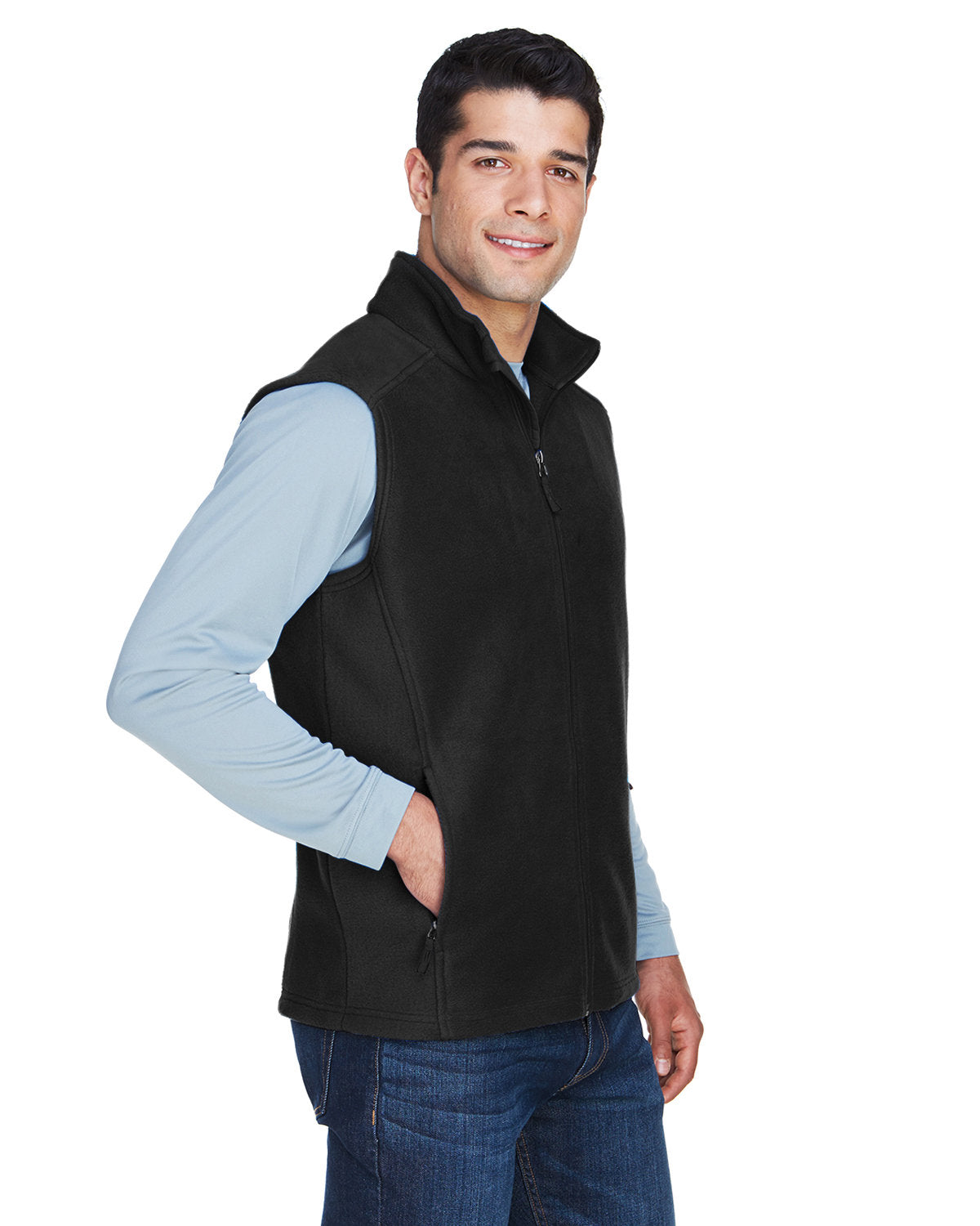 CORE365 Men's Tall Journey Fleece Vest Mens Apparel Jackets & Vests