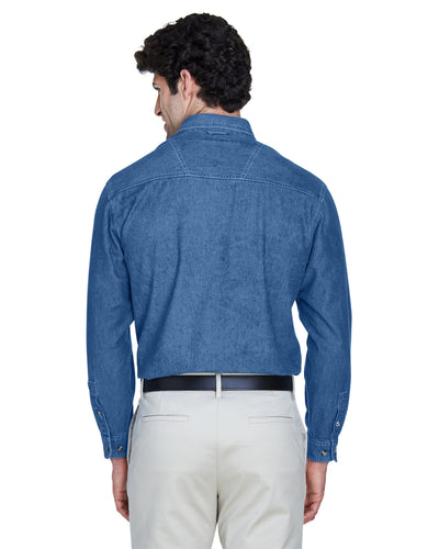 UltraClub Men's Cypress Denim with Pocket