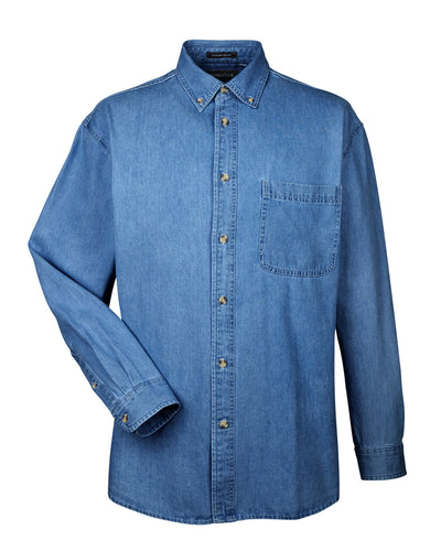 UltraClub Men's Cypress Denim with Pocket