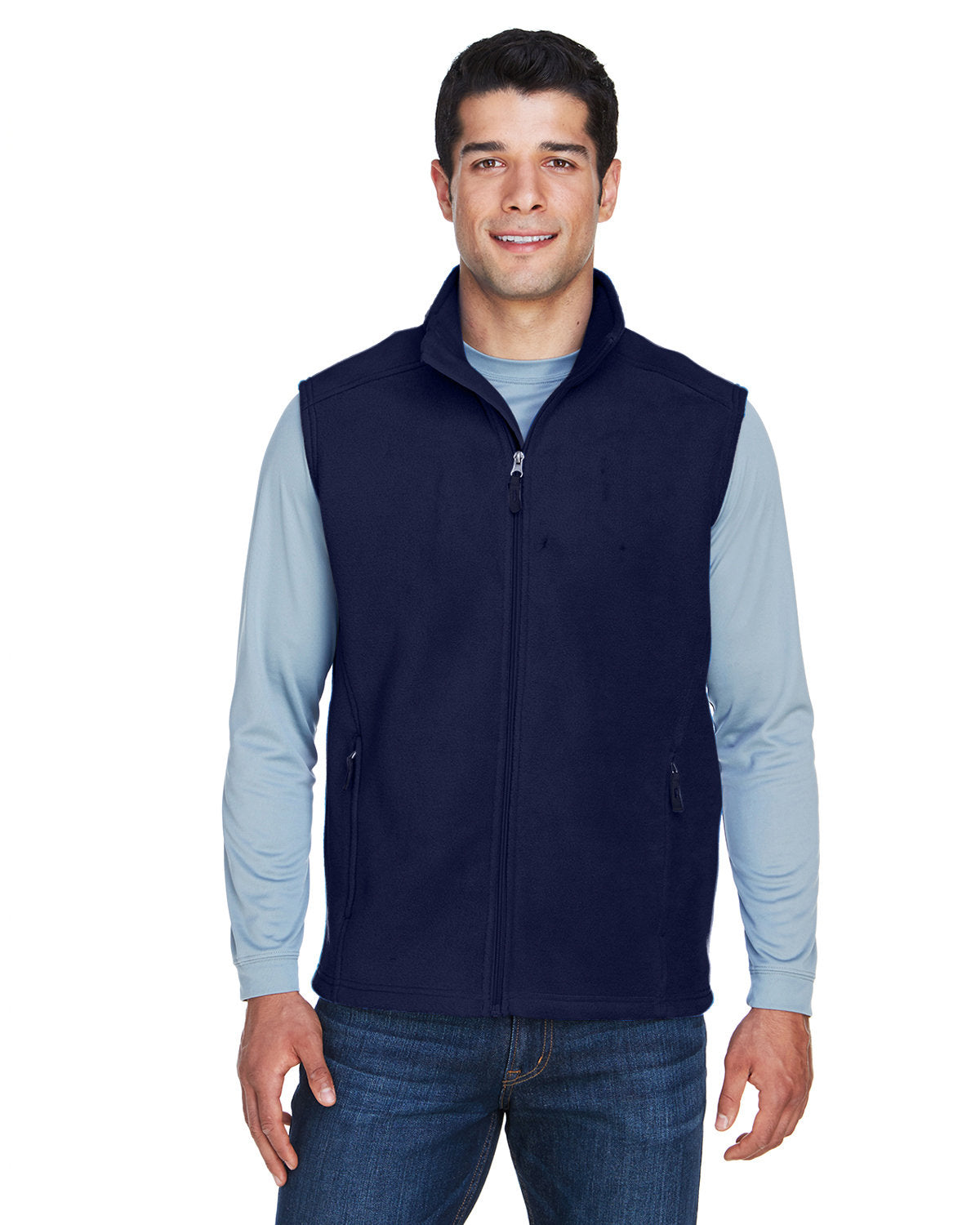CORE365 Men's Tall Journey Fleece Vest Mens Apparel Jackets & Vests