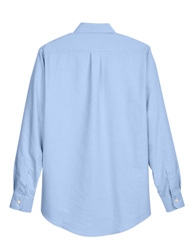 UltraClub Men's Tall Classic Wrinkle-Resistant Long-Sleeve Oxford