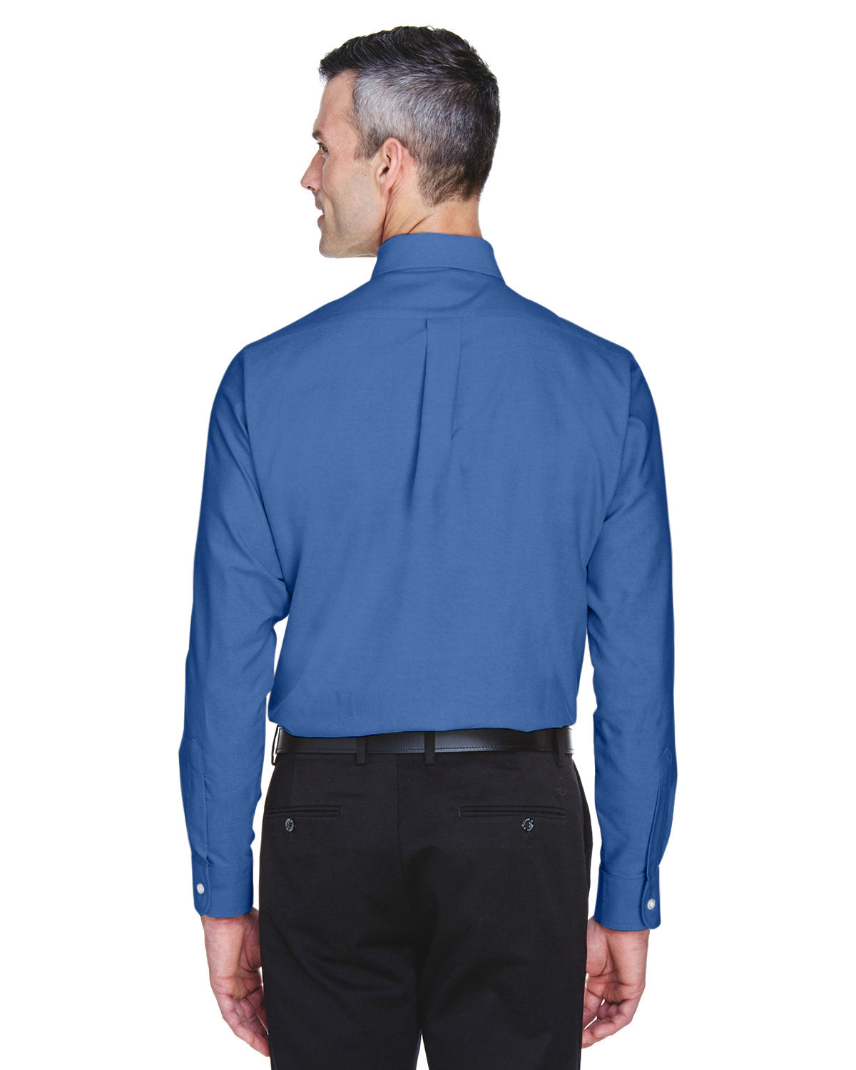 UltraClub Men's Tall Classic Wrinkle-Resistant Long-Sleeve Oxford UltraClub