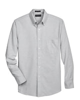 UltraClub Men's Tall Classic Wrinkle-Resistant Long-Sleeve Oxford UltraClub