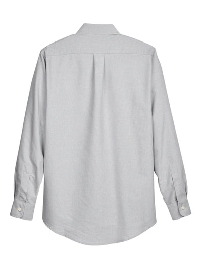 UltraClub Men's Tall Classic Wrinkle-Resistant Long-Sleeve Oxford