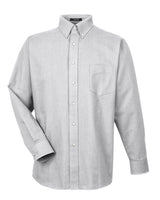 UltraClub Men's Tall Classic Wrinkle-Resistant Long-Sleeve Oxford UltraClub