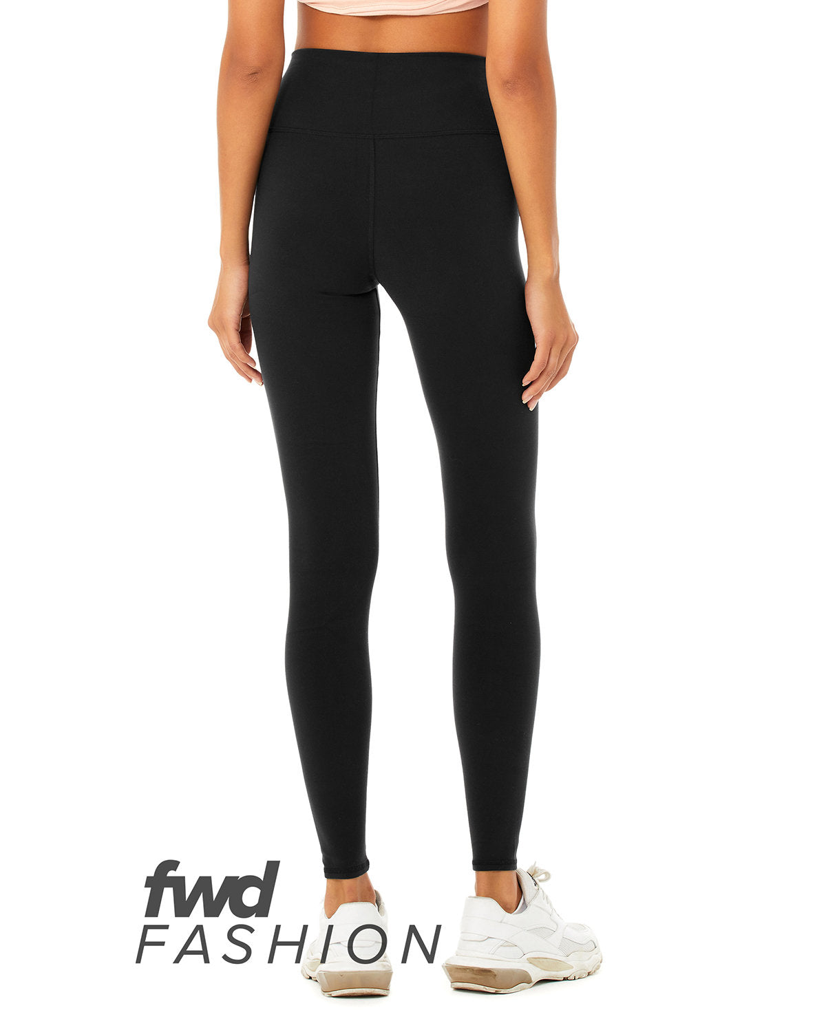 BELLA + CANVAS FWD Fashion Ladies' High Waist Fitness Leggings