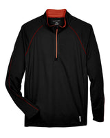 North End Men's Radar Quarter-Zip Performance Long-Sleeve Top North End
