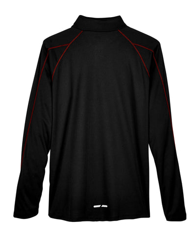 North End Men's Radar Quarter-Zip Performance Long-Sleeve Top