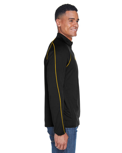 North End Men's Radar Quarter-Zip Performance Long-Sleeve Top