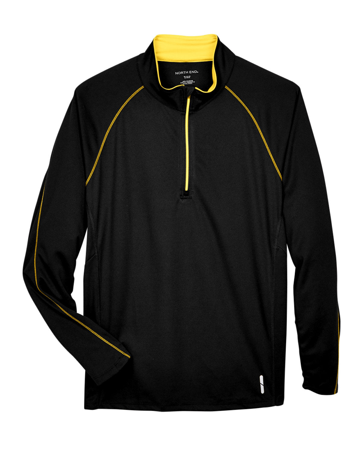North End Men's Radar Quarter-Zip Performance Long-Sleeve Top North End