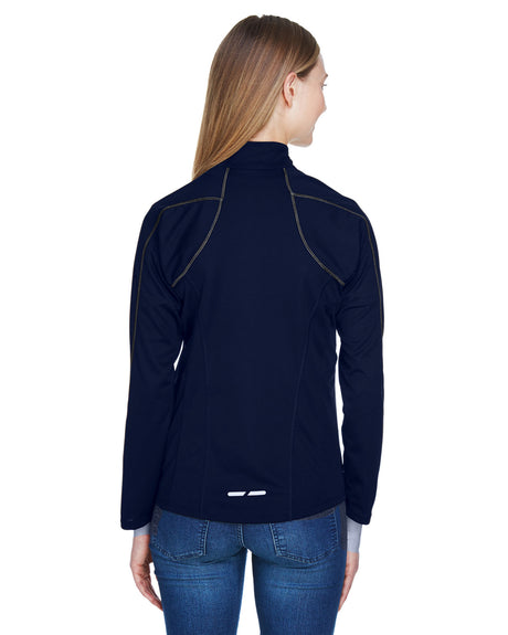 North End Ladies' Radar Quarter-Zip Performance Long-Sleeve Top North End