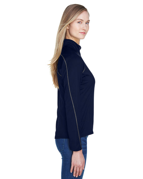 North End Ladies' Radar Quarter-Zip Performance Long-Sleeve Top North End
