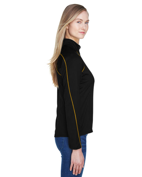 North End Ladies' Radar Quarter-Zip Performance Long-Sleeve Top North End