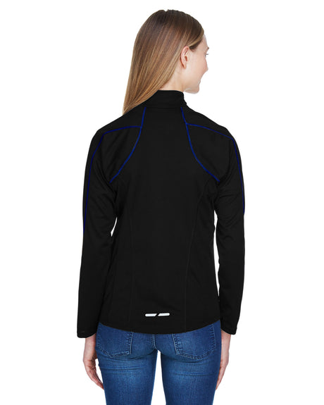 North End Ladies' Radar Quarter-Zip Performance Long-Sleeve Top North End