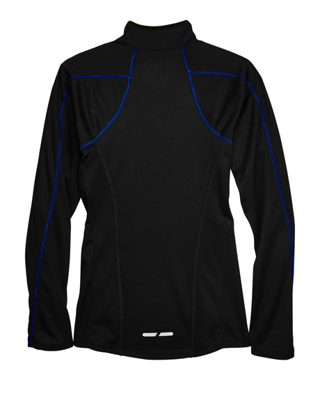 North End Ladies' Radar Quarter-Zip Performance Long-Sleeve Top North End