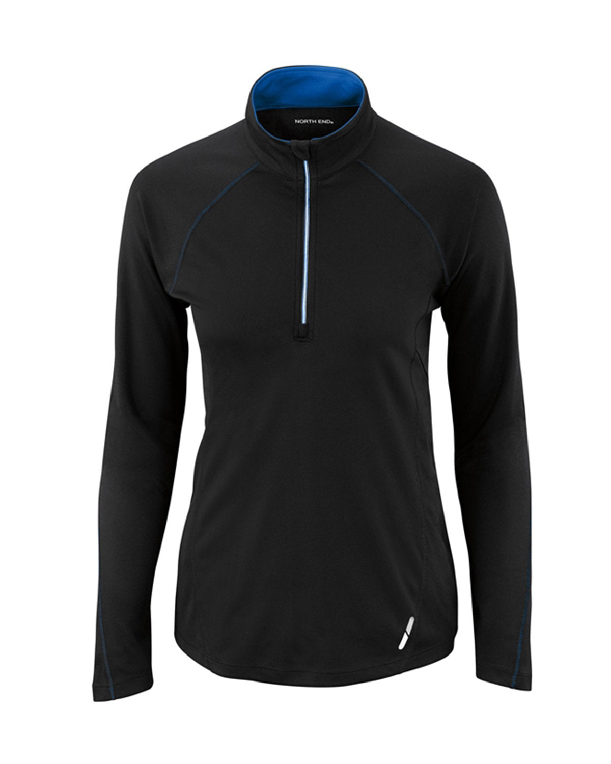 North End Ladies' Radar Quarter-Zip Performance Long-Sleeve Top North End