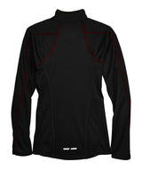 North End Ladies' Radar Quarter-Zip Performance Long-Sleeve Top North End