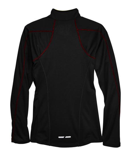 North End Ladies' Radar Quarter-Zip Performance Long-Sleeve Top North End