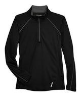 North End Ladies' Radar Quarter-Zip Performance Long-Sleeve Top North End