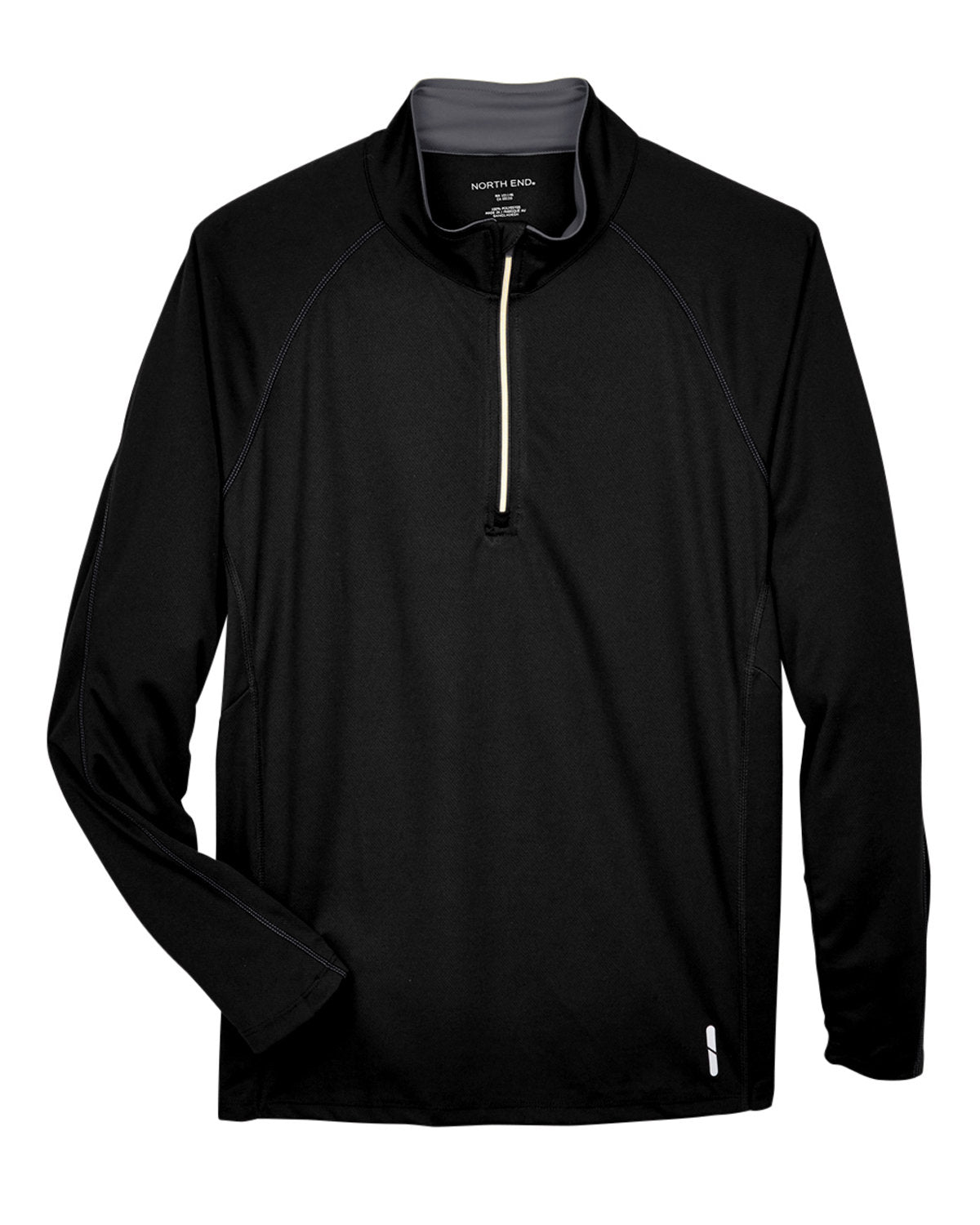 North End Men's Radar Quarter-Zip Performance Long-Sleeve Top North End