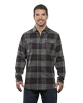 Burnside Men's Plaid Flannel Shirt Burnside