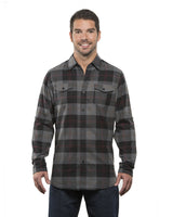 Burnside Men's Plaid Flannel Shirt Burnside