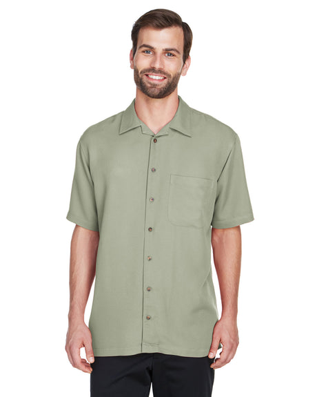 UltraClub Men's Cabana Breeze Camp Shirt UltraClub