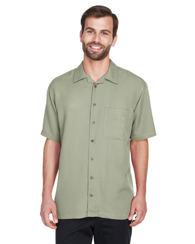 UltraClub Men's Cabana Breeze Camp Shirt