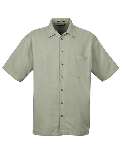 UltraClub Men's Cabana Breeze Camp Shirt