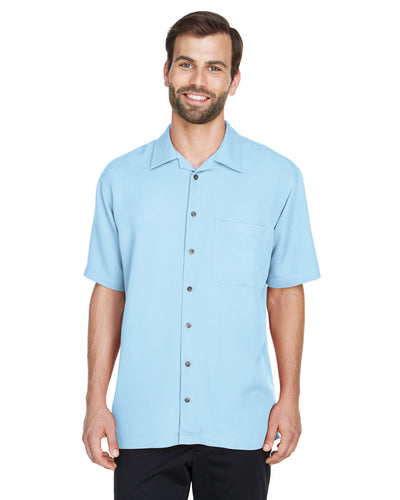 UltraClub Men's Cabana Breeze Camp Shirt