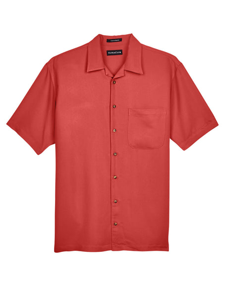 UltraClub Men's Cabana Breeze Camp Shirt UltraClub