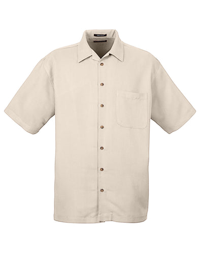 UltraClub Men's Cabana Breeze Camp Shirt