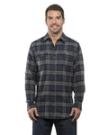 Burnside Men's Plaid Flannel Shirt Burnside