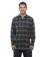 Burnside Men's Plaid Flannel Shirt Burnside