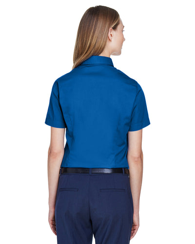 CORE365 Ladies' Optimum Short-Sleeve Twill Shirt