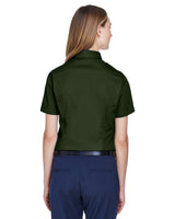 CORE365 Ladies' Optimum Short-Sleeve Twill Shirt CORE365