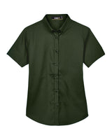 CORE365 Ladies' Optimum Short-Sleeve Twill Shirt CORE365
