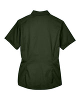 CORE365 Ladies' Optimum Short-Sleeve Twill Shirt CORE365