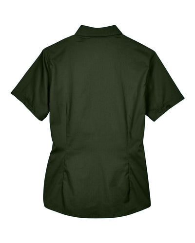 CORE365 Ladies' Optimum Short-Sleeve Twill Shirt