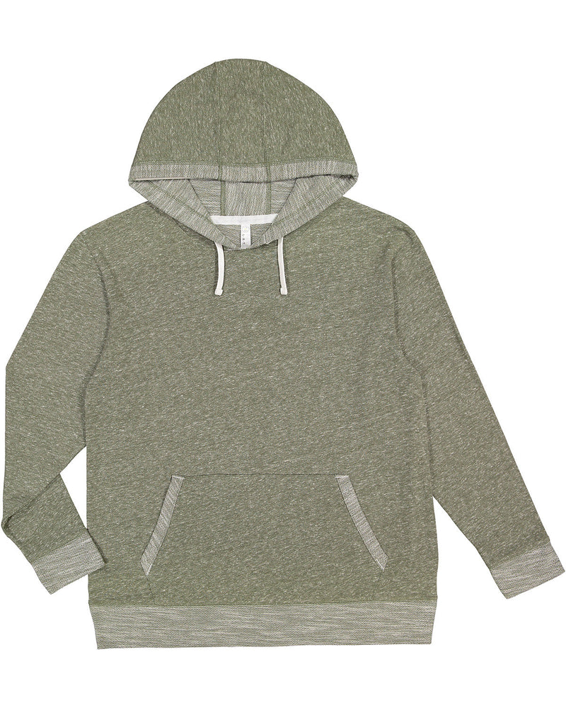 LAT Adult Harborside Melange French Terry Hooded Sweatshirt