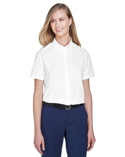CORE365 Ladies' Optimum Short-Sleeve Twill Shirt