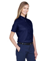 CORE365 Ladies' Optimum Short-Sleeve Twill Shirt CORE365