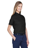 CORE365 Ladies' Optimum Short-Sleeve Twill Shirt CORE365