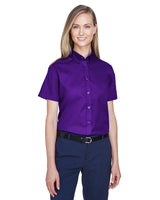 CORE365 Ladies' Optimum Short-Sleeve Twill Shirt CORE365