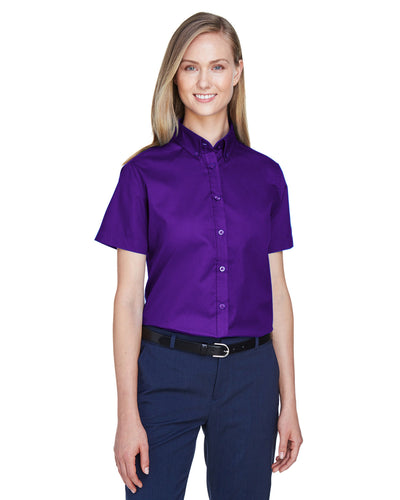 CORE365 Ladies' Optimum Short-Sleeve Twill Shirt