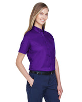 CORE365 Ladies' Optimum Short-Sleeve Twill Shirt CORE365