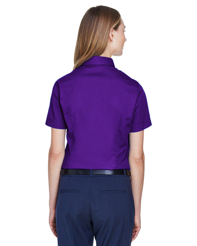 CORE365 Ladies' Optimum Short-Sleeve Twill Shirt