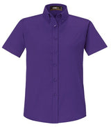CORE365 Ladies' Optimum Short-Sleeve Twill Shirt CORE365