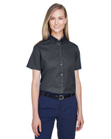 CORE365 Ladies' Optimum Short-Sleeve Twill Shirt CORE365