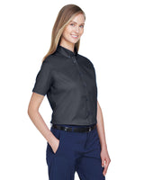 CORE365 Ladies' Optimum Short-Sleeve Twill Shirt CORE365